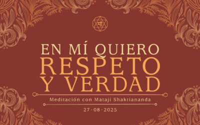 En mí quiero respeto y verdad