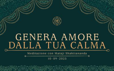 Genera amore dalla tua calma