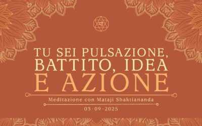 Tu sei pulsazione, battito, idea e azione