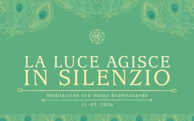 La luce agisce in silenzio