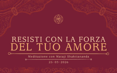 Resisti con la forza del tuo amore
