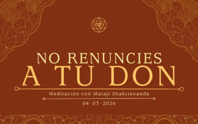 No renuncies a tu don