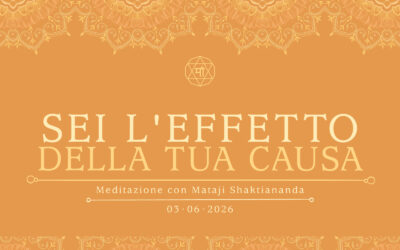 Sei l’effetto della tua causa