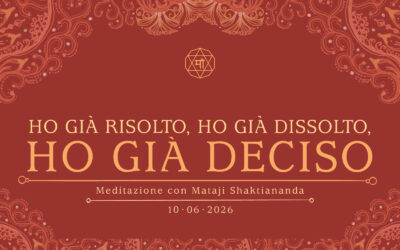 Ho già risolto, ho già dissolto, ho già deciso