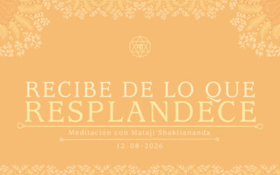 Recibe de lo que resplandece